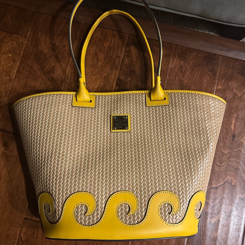 Dooney & Bourke Yellow Tote Bag